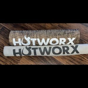 Used excellent condition. Hotworx mat and towel.